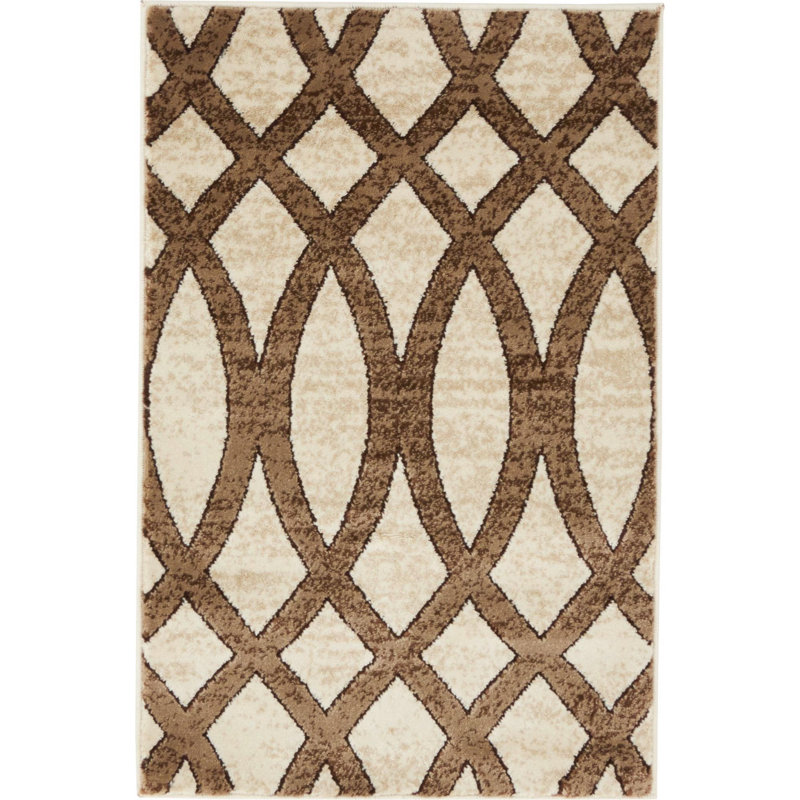 Emigdio Abstract Indoor Rug, Rectangle 2' x 3'
