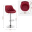 Swivel Upholstered Adjustable Height Counter Stool-61655922-134966912