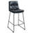 Radee Upholstered Counter Stool with Metal Frame-1151420035-1151420034