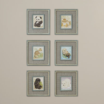 Madyson Animals 6 - Piece Paper Print