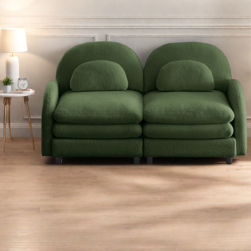 Causeuse incurvée 2 places Cloud Comfort