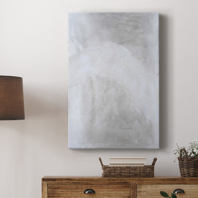 Snowdrift III -Custom Wrapped Gallery Cavas, 18" H x 12" W