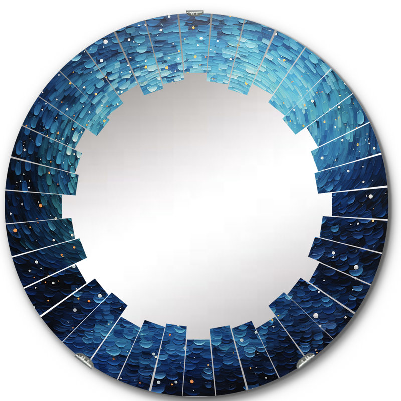 Miroir mural Wickerham, 24 po x 24 po