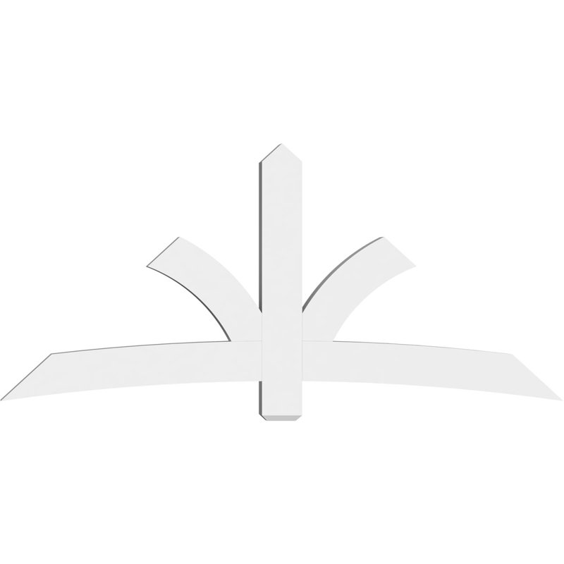 Support pour pignon Davenport, H 38,5 po x l 84 po (pas: 11/12), P 4 po x F 6 po, PVC