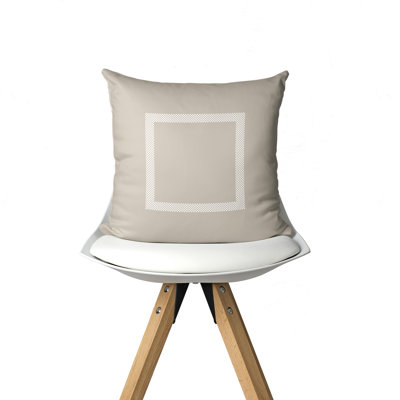 Housse de coussin d'intérieur Komi Biege