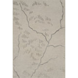 Contemporary Hand Knotted Abstract Area Rug