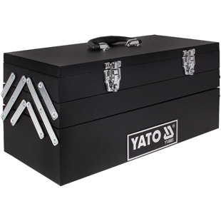Yato Metal Toolbox 0885 - Black
