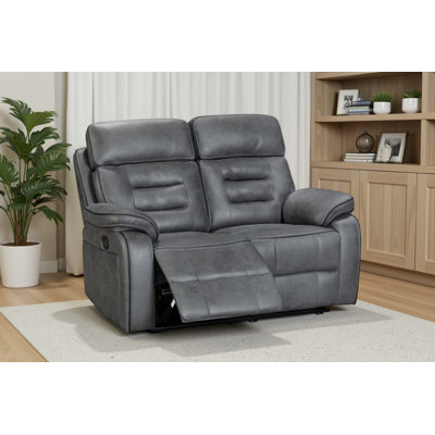Bittany Reclining Faux Leather Sofa