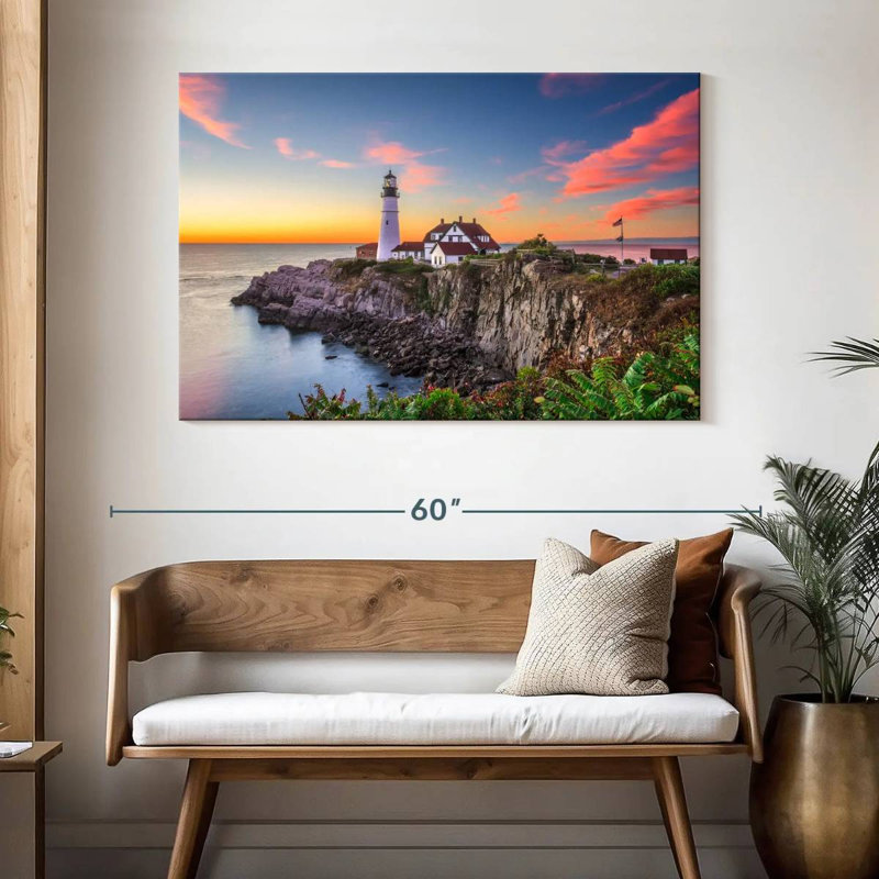Aletra, phare de Portland Head, H 32 po x l 48 po