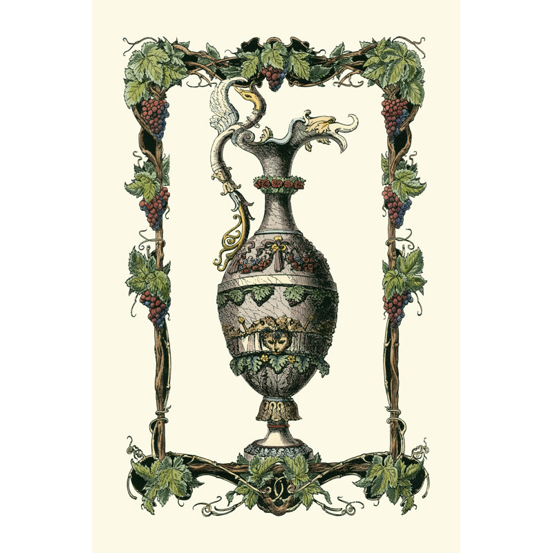 Wine Vessel I - Wrapped Canvas Print, 91cm H x 61cm W x 3.8cm D