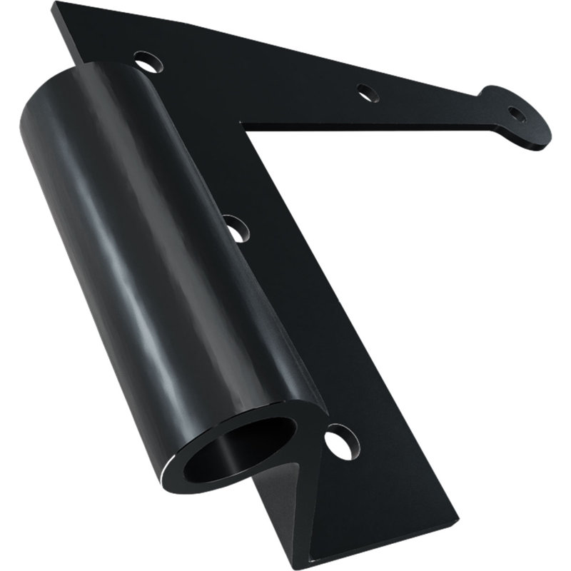 Charnière en L SteelTek avec ensemble de volets décalés de 1 1/2 po, pour des hauteurs de 36 à 60 po (comprend 2 paires de charnières en L, 1 paire de charnières plates)