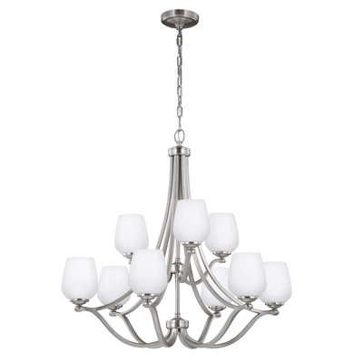 Lankford 9 - Light Shaded Chandelier