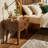 Acacia Sofia Solid Wood Nightstand with Storage Drawer-1544681094