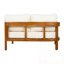 Ensemble de canapé d'extérieur Wodden avec pieds robustes et coussin moelleux-666465069