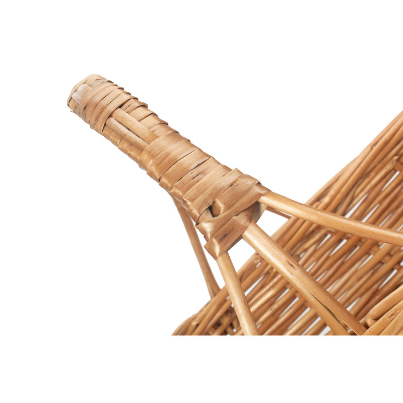 Wicker Garden Trug Basket, 29cm W x 56cm D