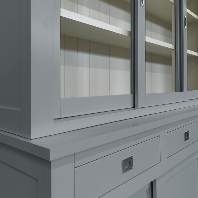 Lemire Display Cabinet, Window Grey