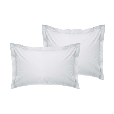 Ensemble de taies d'oreiller en satin Oxford (2 pièces)