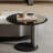 Special-shaped oval stone slab coffee table-116124690