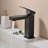 Solid Brass Single Handle Bathroom Faucet, Single Hole Bathroom Sink Faucet with Drain Assembly & Deck Plate-71787926
