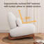 Keiven Upholstered Accent Lounge Chair With Wood Leg-2118871241
