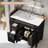 Modern Bathroom Vanity With Sink, Spacious Storage-409614864-407250808