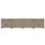 Buffet Corretta à 8 tiroirs et 4 portes, style bois veiné vintage, avec rangement, fini gris délavé-1058785293