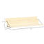 Table de bureau pliable pour balustrade pour balcon, bois d'épinette, espace d'activités extérieures, aspect naturel, l 59 po x H 12,5 po, barre de charge de 66 lb, couleur, poids