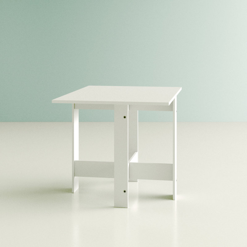 Table de salle à manger Vasasha, Blanc