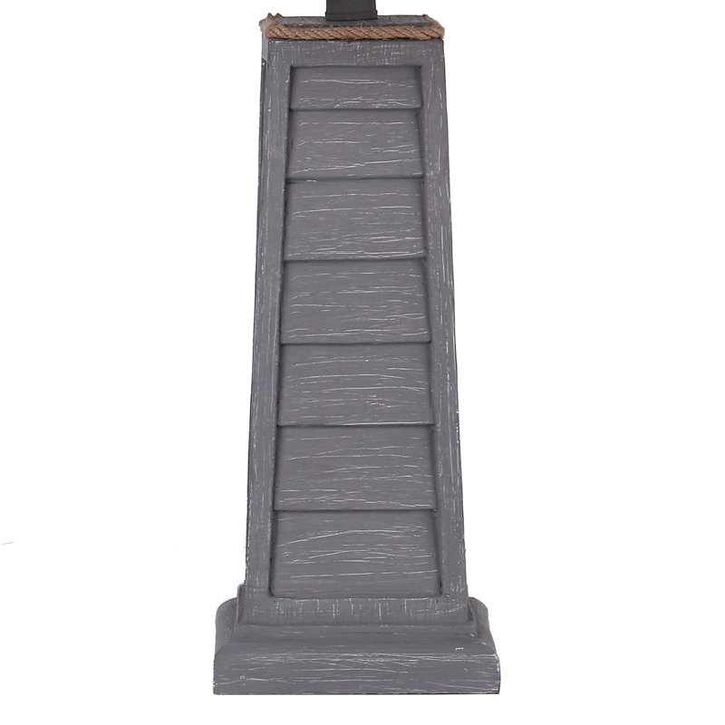 Gilivary Table Lamp, Antique Gray, White