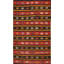 Tapis rayé géométrique Kilim