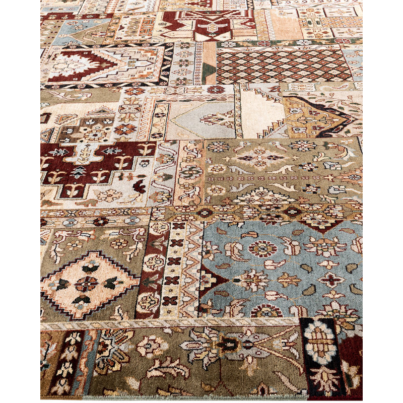 Overdyed One-of-a-Kind 8' 0" X 10' 2" Hand Knotted Area Rug