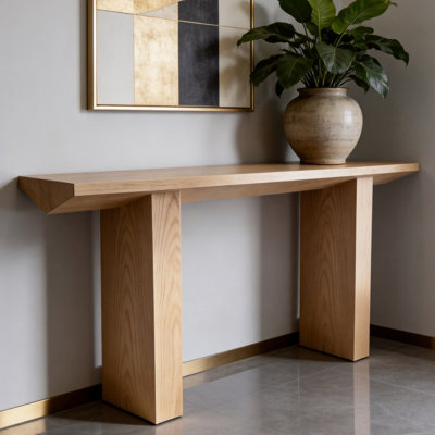 Nordic modern minimalism console table