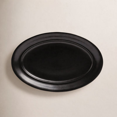 Over&Back Rimmed Oval Serving Platter