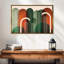 Arches du milieu du siècle, orange, vert-1243938956-1243938944