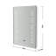 Maia Glass Rectangle Wall Mirror