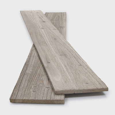 Panneaux muraux en bois de grange massif 47,25 po x l 4,75 po
