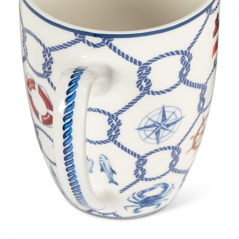 Nautical Icons & Knots Mug