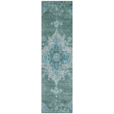 Machine Washable Indoor/Outdoor Hashlamoun ACN2321 Global Rug