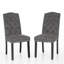 50.8cm H Tufted Upholstered Dining Chair-1752283881-1752283880