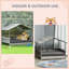 Niche pour chien en osier Pawhut-1520300624