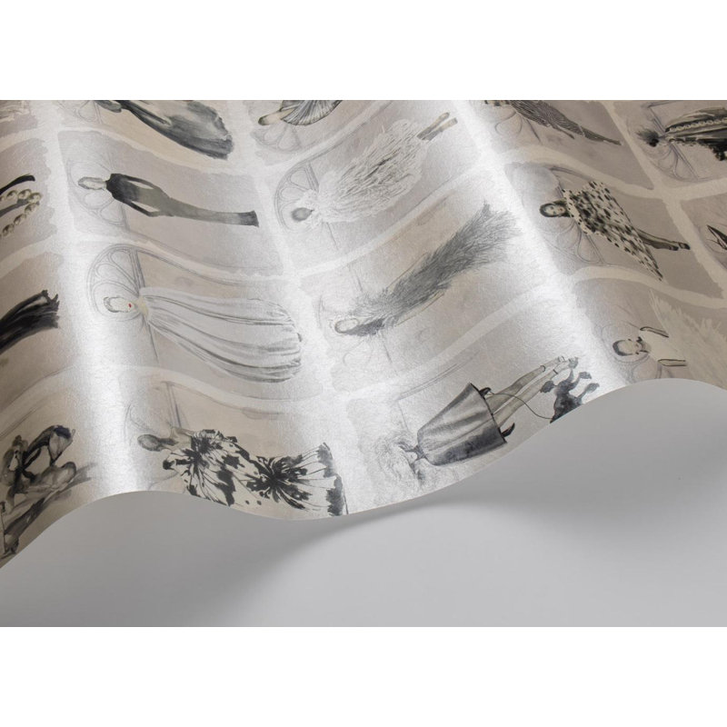 Couture Carousel with Windows, Monochrome Pearl