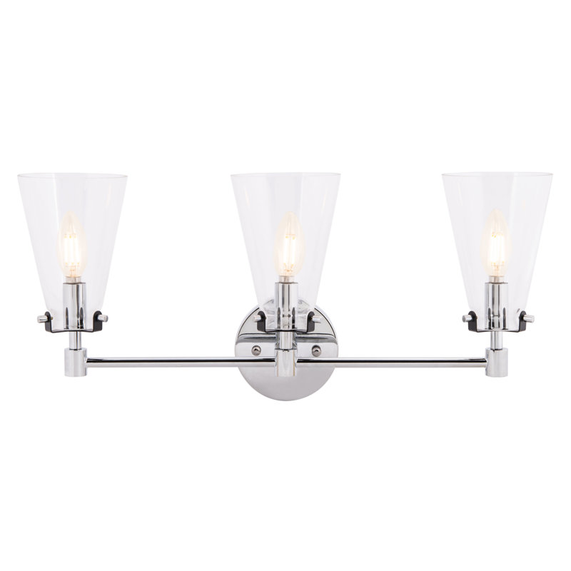 Andersonville 3 - Light Dimmable Vanity Light, Chrome