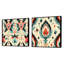 Elouan - Ensemble de 2 collages de formes carrées abstraites-101858268-101858269