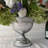 Iconic Silver Cachepot Vase, 10.5 Inches