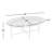 Classic Glass Top Coffee Table
