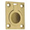 Solid Brass Flush Ring Pull