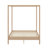 Canopy Bed with Engineered Wood Construction-803757266-559151280