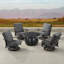 Malillani Outdoor 6 - Piece Conversation Set-1965580748