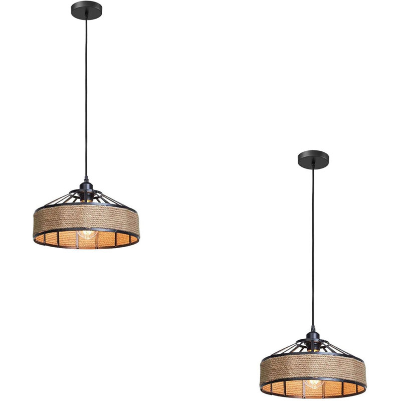2 - Light Black Pendant