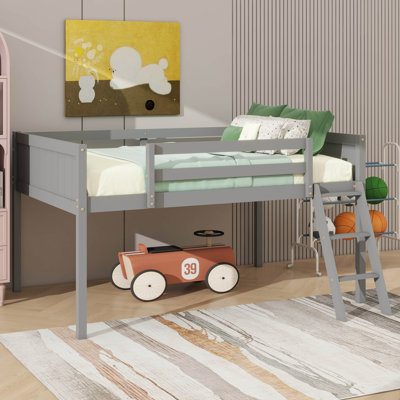 Modern Low Loft Wooden  Design